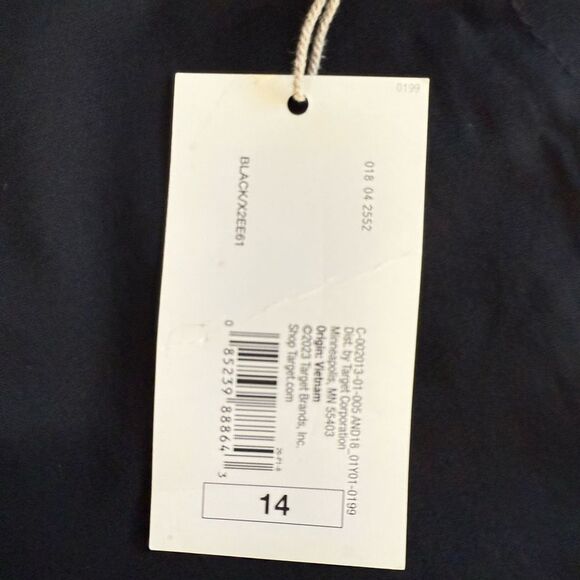 A New Day Black Pants Classic Straight-Leg - Picture 8 of 9